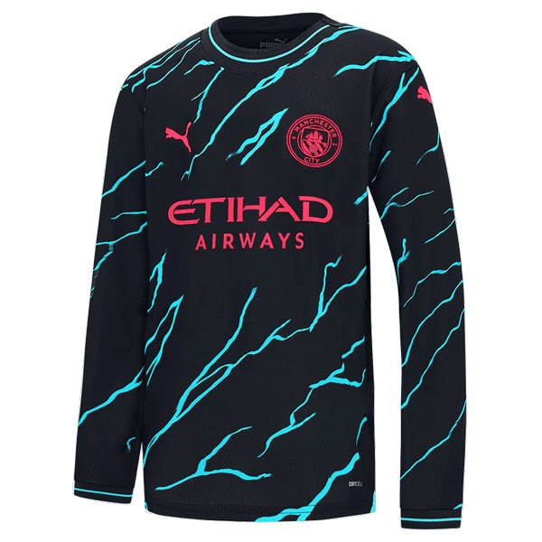 Tailandia Camiseta Manchester City 2nd ML 2023-2024